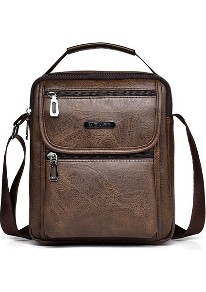 Yuekeda-Retro Erkekler Küçük Satchel Çanta (Yurt Dışından)