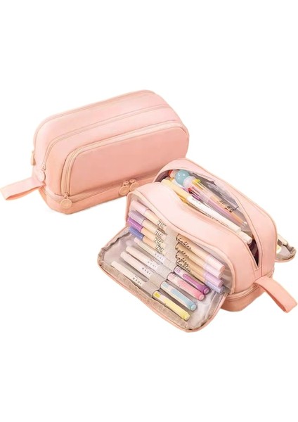 Kalem Çantası Kalem Kutusu Kırtasiye Çantası Büyük Kapasiteli Depolama Çantası Kırtasiye Depolama Çantası (Yurt Dışından) modelleri