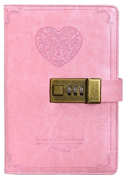 Öğrenci B6 Şifre Kilidi Günlük Defter (Yurt Dışından)