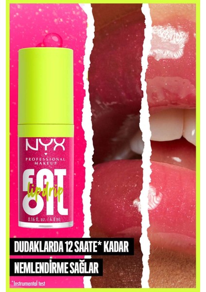 Fat Oil Lip Drip Missed Call Parlatıcı Dudak Yağı – Yoğun Nemlendirme ve Işıltılı Parlaklık