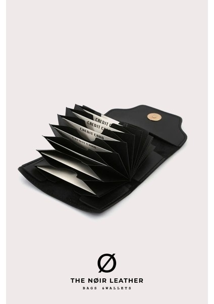 Eliya Akordeon Kadın Deri Cüzdan – Mıknatıslı Kapama, Kartlık ve Fermuarlı Bölmeli Şık Tasarım indirimleri