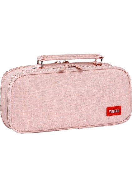 Öğrenci Büyük Kapasiteli Kalem Çantası Kırtasiye Çantası Kırtasiye Kutusu Kalem Kutusu Kırtasiye Depolama Çantası (Yurt Dışından)