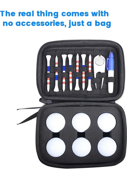 Golf Top Torbası Golf Aksesuarları Depolama Çantası Golf Topları Tutucu Golf Tees Çok Fonksiyonlu Divot Bıçak Golf Top Kelepçe (Yurt Dışından) fırsatları