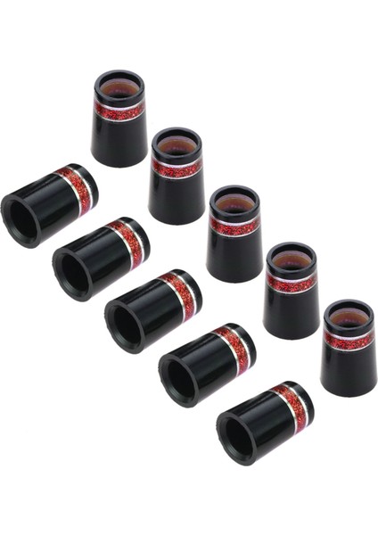 10 Adet Golf Kolu Golf Ütüler Için Ipucu Boyutu 0.370 Plastik Golf Ferrules Kulüp Şaftları Aksesuarları, Kırmızı (Yurt Dışından)