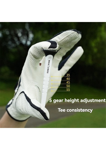 Mele Bağlantıları Ayarlanabilir Yükseklik Golf Pimi Golf Tee Golf Eğitim Aksesuarları Golf Eğitim Araçları (Yurt Dışından) fırsatları