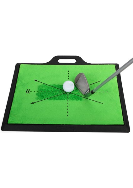 Golf Vurma Mat Golf Eğitim Matını Salıncak Yolu Geri Besleme Tespiti Için Ekstra Değiştirilebilir Golf Uygulama Mat (Yurt Dışından) indirimleri