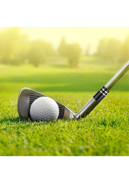 Sürücü ve Fairway Wood &amp; Iron Golf Aksesuarları Için Çift Krom Halka ile 10 Pcs Golf Ferrule Tip 7: 9.5X19X13.6MM (Yurt Dışından) fiyatları