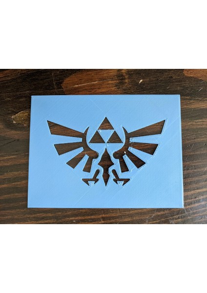 Yeni Hylian Crest Şablonu (Sadece Plastik Aparattır!!!)