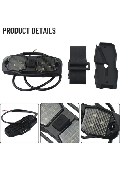 Polaris-Rzr Utv Atv Için Anahtar Universal ile Rulo Çubuk Montaj LED Dome Light Rock Işık (Yurt Dışından) modelleri