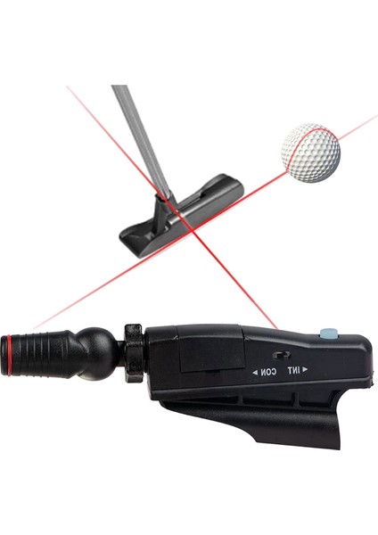 2pcs Golf Putter Pointer Golf Eğitim Yardımları Uygulama Sallanan Uçak Düzeltici Koymak (Yurt Dışından) fiyatları