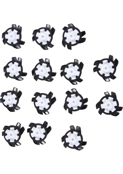 14PCS Golf Ayakkabı Sivri Uçlu Pimler Kaymaz Dönüş Hızlı Bükülme Vidası Başak Aksesuarları Golf Malzemeleri Siyah + Beyaz (Yurt Dışından) fiyatları