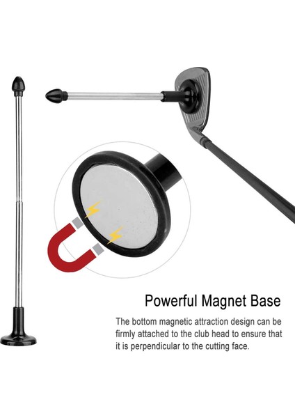 Golf Hizalama Çubukları, Manyetik Golf Kulübü Hizalama Çubuğu Eğitim Aıds Parçaları Golf Atışınızı Görselleştirmeye ve Hizalamaya Yardımcı Oldu (Yurt Dışından) fırsatları
