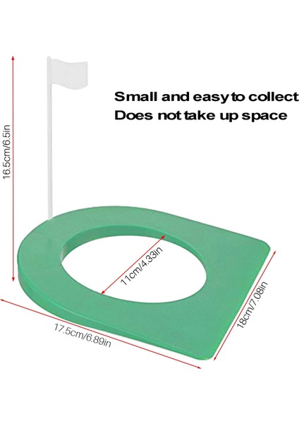 2 Adet Golf Koyma Fincanı ve Bayrak Golf Koyma Deliği Uygulama Yardımları Golf Için Bayrakla Eğitim Paspası (Yurt Dışından) modelleri