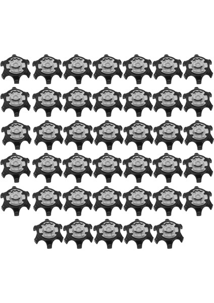 40PCS Hızlı Kilit Golf Çivileri Yedek Golf Ayakkabı Çivileri Golf Ayakkabı Kişileri Değiştirmeleri Kolay Yükle Golf Spikes (Yurt Dışından)