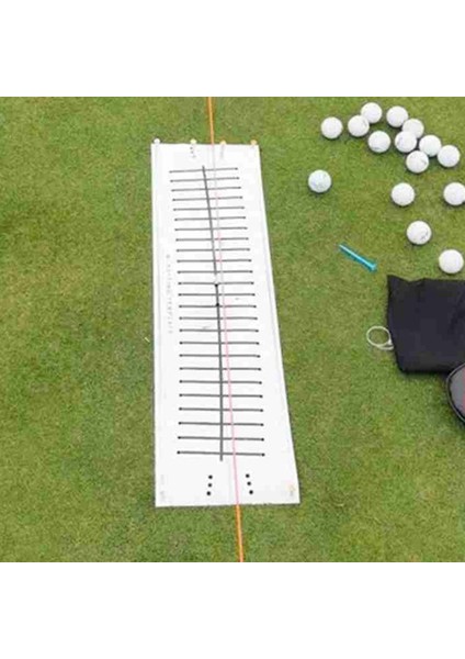Golf Putter Pasping Mat Trainer Kapalı Yeşil Pad Ekipman Golf Vurma Hat Çizgisi Eğitim Yardımcıları Battaniye Kiti (Yurt Dışından) fiyatları