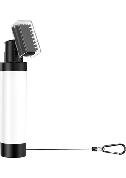 Golf Kulübü Temizleyici Fırçası ve Mikrofiber Havlu Temizleme Kiti, Su Spray Şişesi Golf Aracı ile Oluk Kalavatma Fırçası Beyaz (Yurt Dışından)