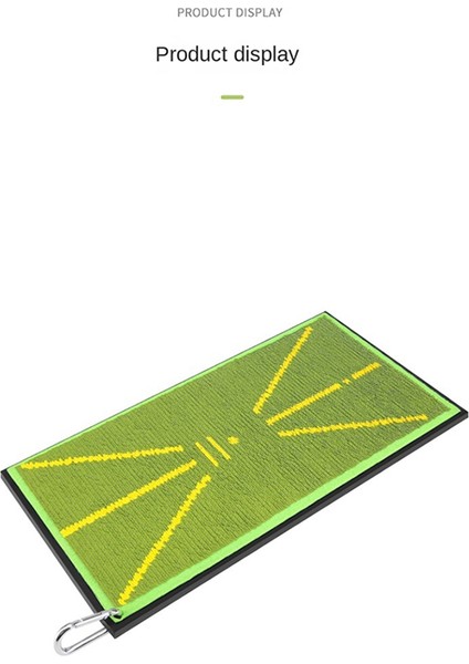 Salınım Tespiti Için Golf Eğitim Mat Yol Trace Yönlü Mat Salıncak Yolu Salıncak Uygulama Mat (Yurt Dışından) fırsatları