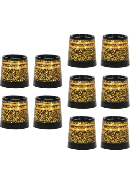 10PCS Golf Ferrules Ipucu Boyutu 0.370 Golf Kolu Golf Ütüler Için Yüksek Kaliteli Kulüp Şaftları Aksesuarlar Altın (Yurt Dışından) fiyatları