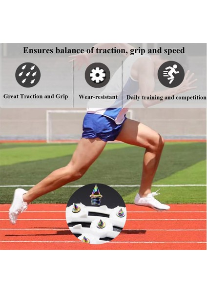 20PCS 1/4 Inçlik Pist Ülke Sivri Uçları, Pist Başak Anahtarı, Yedek Sprint Sivri Uçlu (Yurt Dışından) fırsatları