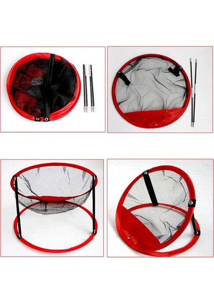 3pcs Katlanabilir Golf Yonga Uygulaması Net Katlanabilir Kafes Hedef Sistemi Taşıma Çantası ile (Yurt Dışından) indirimleri