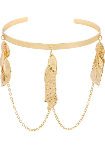 Kol Bilezik Yaprak Püsküllü Bilezik Takı Bilezik Moda Retro (Yurt Dışından)