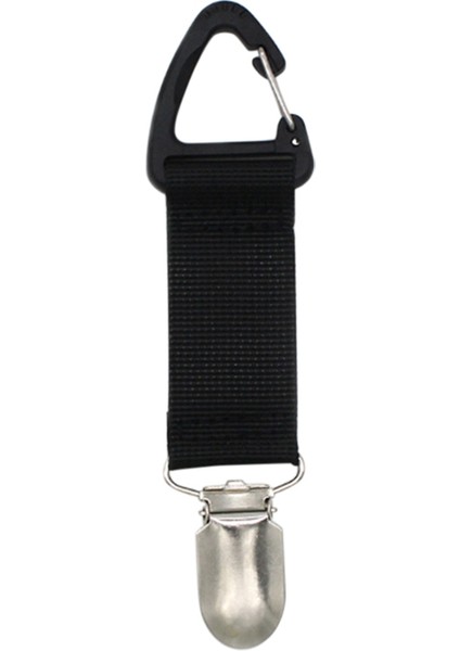 Çanta Çanta Üzerinde Asılı Seyahat Için Şapka Klipi Yetişkinler Için Açık Seyahat Plaj Aksesuarları (Siyah) (Yurt Dışından)