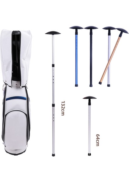Golf Kapağı Destek Çubuğu Golf Seyahat Çantası Destek Çubuğu Anti-Etkili Destek Kapağı ve Golf Destek Çubuğu Siyah (Yurt Dışından) modelleri