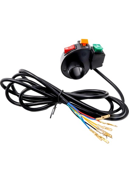 Elektrikli Scooter Tutma Anahtarı Dönüş Işık Korna Kafası Işık Kontrol Anahtarı Citycoco Için 3-1 Arada Anahtar (Yurt Dışından) fiyatları