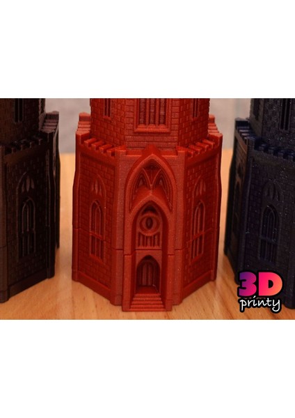 Yeni Drakula Kulesi Bulmaca Kutusu (Sadece Plastik Aparattır!!!)