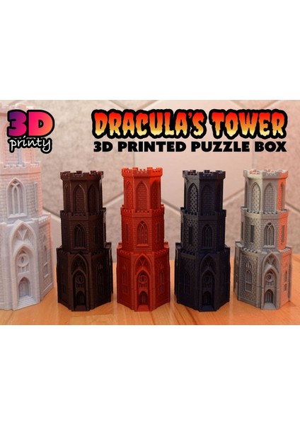 Yeni Drakula Kulesi Bulmaca Kutusu (Sadece Plastik Aparattır!!!) fiyatları