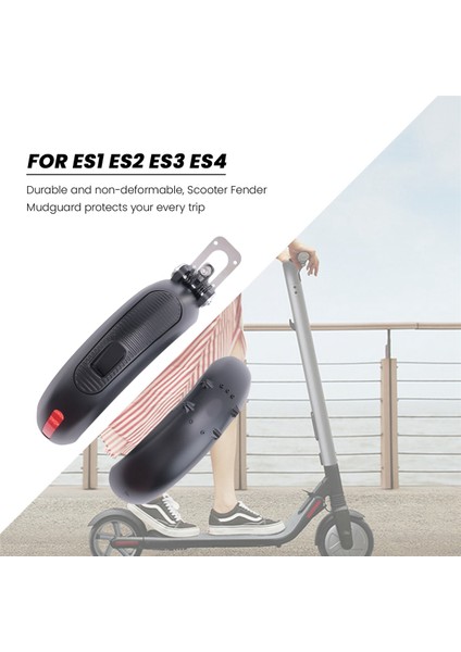 Ön Arka Çamurluk Çamurluk Seti Lastik Sıçrama Dokuzbot Es1 Es2 Es3 Es4 Elektrik Scooter Aksesuarları Için (Yurt Dışından) fırsatları