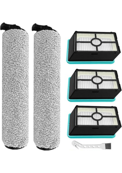 Bissell Crosswave Için Yedek Fırça Rulosu 3831 Hf2 3845N Vakum Süpürge Parçaları Yıkanabilir Silin Fırçası Hepa Filtreleri (Yurt Dışından)