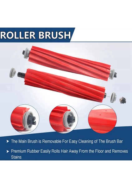 Roborock Q Revo Revo Vakum Süpürgeleri Için Aksesuar Kiti Ana Fırça, Mop Pad, Yan Fırçalar Hepa Filtresi ve Vakum Torbası Dahil (Yurt Dışından) fiyatları