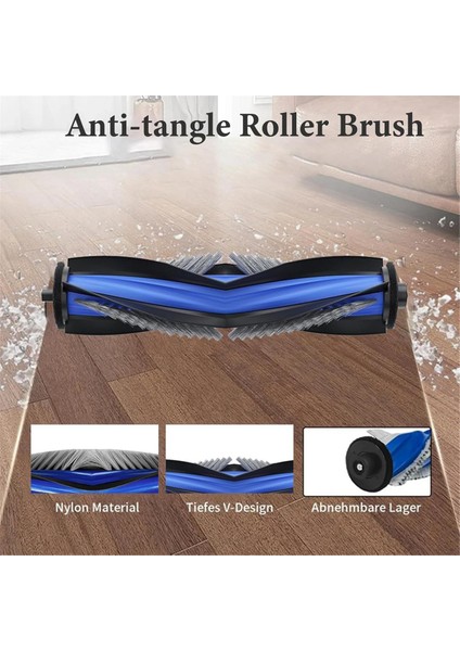 Ecovacs Için Aksesuar Kiti Debot N30 Omni / N30 Pro Omni Vakum Parçaları Ana Yan Fırça Hepa Filtre Mop Bez Toz Torbası (Yurt Dışından) modelleri