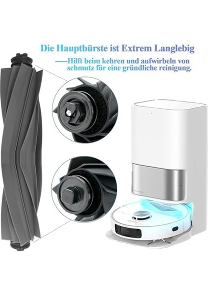 Dream L10 Ultra /L10S Ultra Robot Vakum Süpürge, Ana Fırçalar, Hepa Filtreleri, Toz Torbaları Için Aksesuar Seti (Yurt Dışından) modelleri