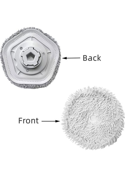 Ana Fırça Yan Fırçası Hepa Filtre Paspas Bezi Xiaomi Dreame Bot W10 W10 Pro Kendi Kendini Temizleyen Robot Vakum ve Paspas Parçaları (Yurt Dışından) fırsatları