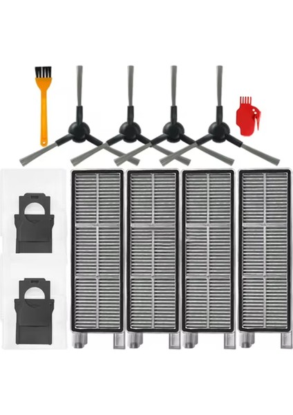 Dreame Mova G30/G30 ULTRA/G30 PRO/G20 Master Robot Vakum Süpürge Yan Fırçası Filtre Toz Çantası Değiştirilebilir Parçalar (Yurt Dışından)