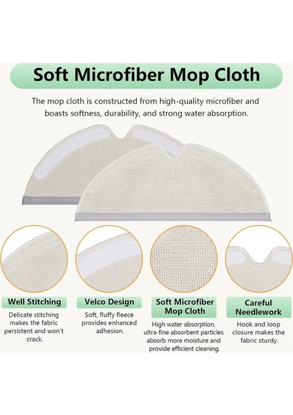 Roborock Q8 Için Max Q8 Max+(Artı) Q5 Pro Q5 Pro+(Artı) Robot Vakum Süpürge Ana Yan Fırça Hepa Filtre Paspas Poşetleri (Yurt Dışından) modelleri