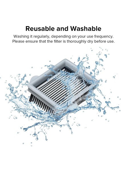 Roborock Dyad Pro / A10 Plus / A10 Ultra Vakum Süpürge Parçaları Silindir Fırçası Hepa Filtre Değiştirme (Yurt Dışından) indirimleri