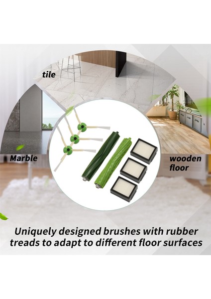 Irobot Roomba I3 I3+ I7 I7+ I4 I6 I6+ I8 I8+/artı E5 E6 E7 J7 I E&amp;j Serisi Vakum Süpürge Ana Yan Fırça Filtreleri (Yurt Dışından) indirimleri