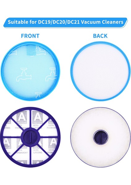 Dyson DC19, DC20, DC21, DC29 Için Hepa Filtre Vakum Süpürge Aksesuarları, Üst ve Alt Motor Için Yedek Filtre (Yurt Dışından) indirimleri