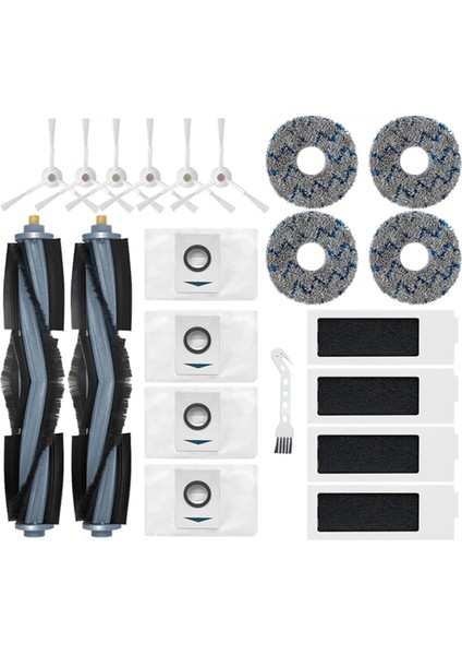 Mop Kumaş Hepa Filtre Ecovacs Deebot T20 / T20 Max / T20 Pro Yedek Yedek Parçalar Aksesuarları (Yurt Dışından)