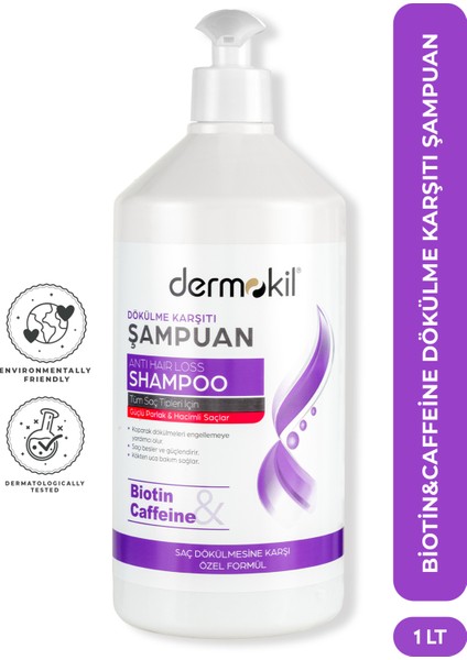 Dökülme Karşıtı Şampuan (Biotin & Kafein) 1 L fiyatları