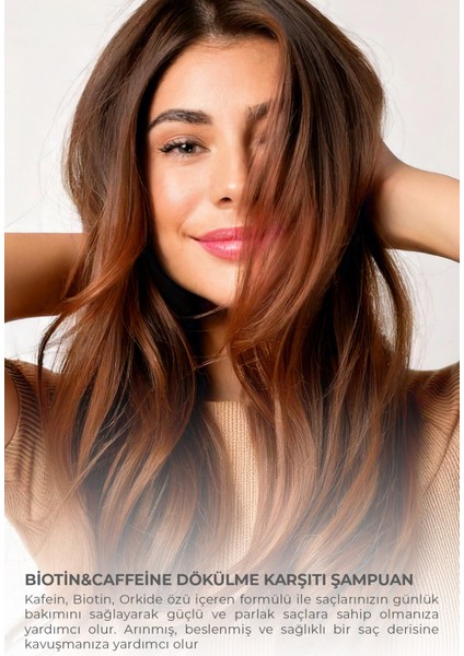 Dökülme Karşıtı Şampuan (Biotin & Kafein) 1 L fırsatları