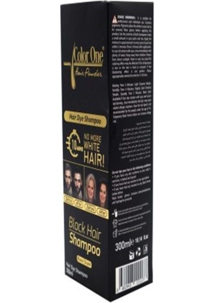 Hair Erkek Boyalı Saçlar İçin Bitkisel Siyahlaştırıcı ve Yenileyici Şampuan 300 ml – Parabensiz modelleri