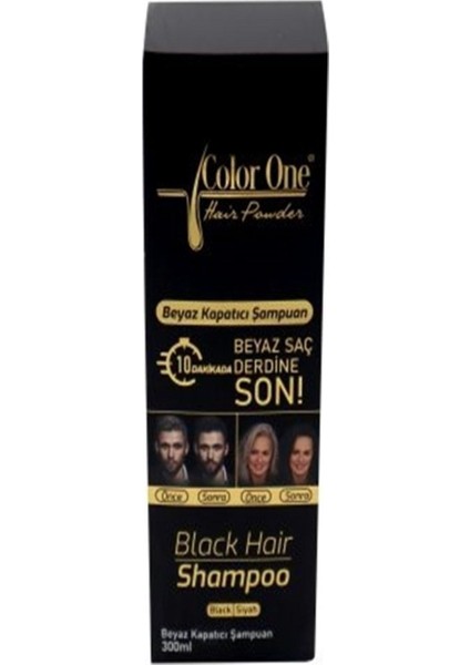 Hair Erkek Boyalı Saçlar İçin Bitkisel Siyahlaştırıcı ve Yenileyici Şampuan 300 ml – Parabensiz fırsatları