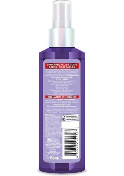 Color Vive Mor Şampuan 200 ml ve Sıvı Saç Bakım Kremi 150 ml Set – Turunculaşma Karşıtı Renk Koruma