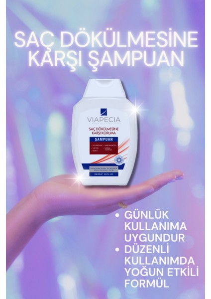 Saç Dökülmesine Karşı Şampuan 300 ml – Zayıf ve İnce Telli Saçlar İçin Güçlendirici, Besleyici Formül modelleri