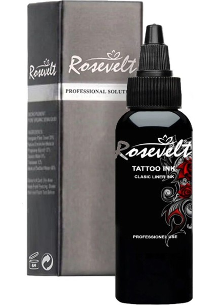 Siyah Çizgisel Dövme Boyası – Profesyonel Kontur ve Detay Çalışmaları İçin Tattoo Ink 30 ml fiyatları