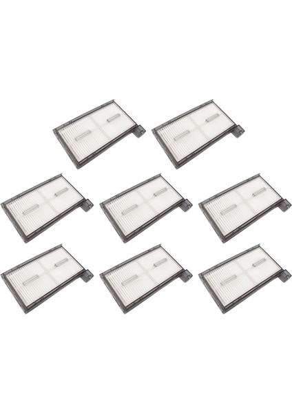 8pcs Eufy X8 Pro / X8 Pro Ses Robot Vakum Süpürgeleri Aksesuarları Için Yedek Yıkanabilir Filtreler Hepa Filtre (Yurt Dışından)